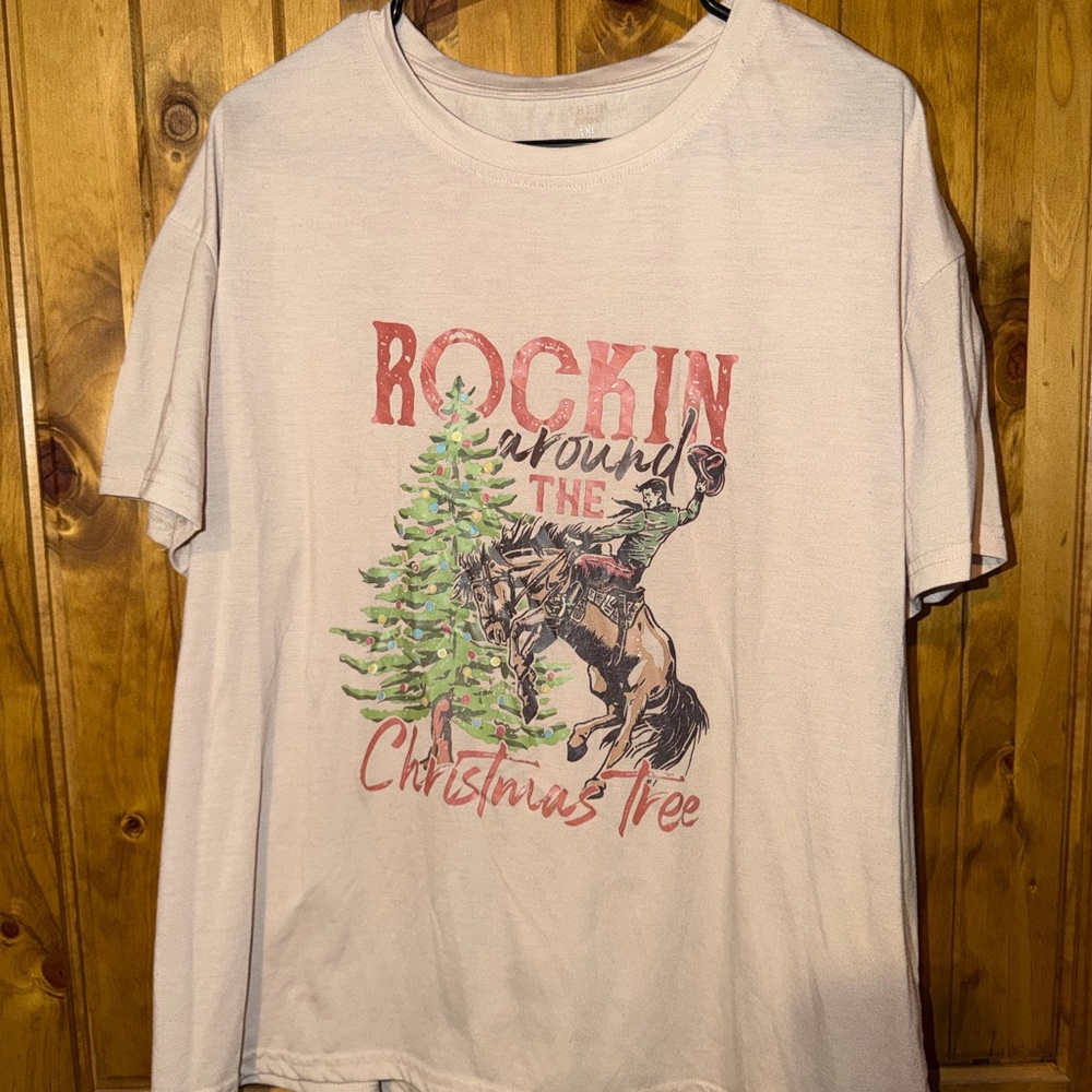 Rockin' Around the Christmas Tree Graphic Tee